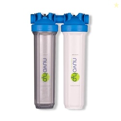 NuvoH2O Advanced 2-Stage Citrus-Based, Salt-Free Water Filter System +