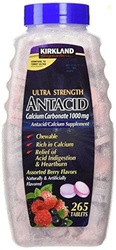 Kirkland Signature Ultra Strength Antacid Calcium Carbonate 1000 MG As