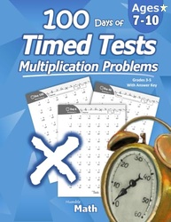 Humble Math - 100 Days of Timed Tests: Multiplication: Grades 3-5, Mat