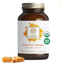 Pure Synergy SuperPure Turmeric Extract | Organic Curcumin Supplement 