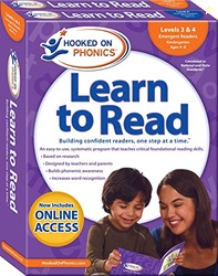 Hooked on Phonics Learn to Read - Levels 3&4 Complete: Emergent Reader