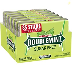 WRIGLEY'S DOUBLEMINT Mint Gum Chewing Gum Mega Pack, 35 Stick (Pack of