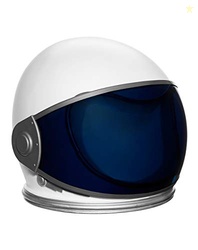 Spirit Halloween Adult White Astronaut Helmet | Astronaut Cosplay | As