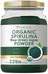 Carlyle Organic Spirulina Powder 2.2 lbs | Blue Green Algae | 8000mg |