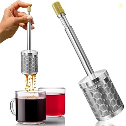 FinalPress Original Coffee & Tea Maker  Portable Stainless Steel Micro