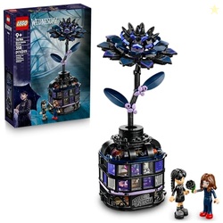 LEGO Wednesday Black Dahlia Flower Building Toy - Pretend Play Set for