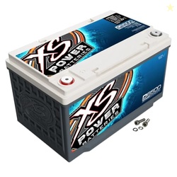 XS Power D6500 XS Series 12V 3,900 Amp AGM High Output Battery with M6