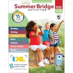 Summer Bridge Activities 1st to 2nd Grade Workbook, Activity Book With