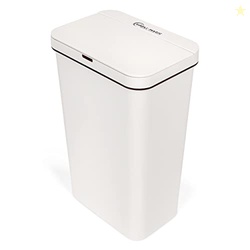 SIMPLI-MAGIC 79502 13 Gallon Touchless Sensor Trash Can, Rectangle Gar