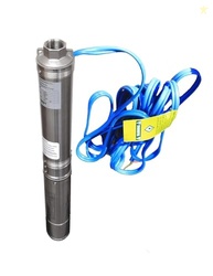 Pump, Deep Well Submersible Pump, 1 Hp, 230V, 33 Gpm, 207 feet, Stainl