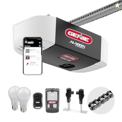 Genie Smart Garage Door Opener with WiFi - Chain Drive with LED Lighti