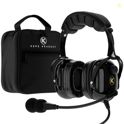 KA-1 General Aviation Headset for Pilots - Mono and Stereo Compatibili