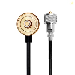 Midland  MXTA24 Low Profile Antenna Cable with NMO Connector  CB Anten