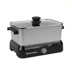 West Bend Versatility Slow Cooker Large Capacity Non-stick Cooking Ves