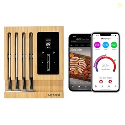 MEATER Block: WiFi Smart Wireless Meat Thermometer | 4 Probes, Long Ra