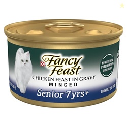 Purina Fancy Feast Senior Wet Cat Food 7 Years Plus Chicken Feast in G