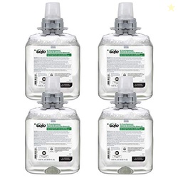 GOJO E1 Foam Handwash, Fragrance Free, 1250 mL Handwash Refill FMX-12 