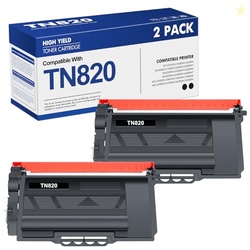 TN820 TN850 Toner Cartridge Black: TN 820 Toner Replacement for Brothe