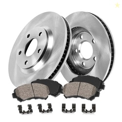 Callahan Brake Parts Front Brake Kit For Pontiac Vibe 2003-08 |Toyota 