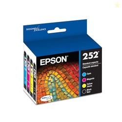 EPSON 252 DURABrite Ultra Ink Standard Capacity Black & Color Cartridg