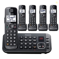 Panasonic DECT 6.0 Expandable System, Cordless Phones with Answering M
