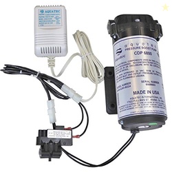 Aquatec 6800 Booster Pump Kit for up to 100 GPD Home RO Reverse Osmosi