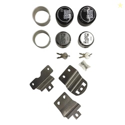 Slick Locks Dodge Ram Promaster Kit Complete with Spinners, Weather co