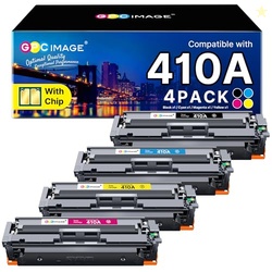 GPC Image Compatible Toner Cartridge Replacement for HP 410A CF410A CF