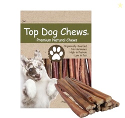 Top Dog Chews - 12 Inch Standard 12 Pack Bully Sticks, Long Lasting, 1