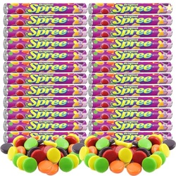 Original Spree Candy, 24 Pack, 1.77 oz Rolls, Sweet and Tart Hard Cand