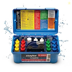 Taylor K2005 High Range Swimming Pool Total and Free Chlorine Bromine 