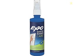 EXPO Whiteboard Cleaning Spray, Non-Toxic Dry Erase Board Cleaner, 8 O