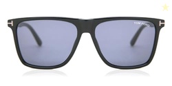Tom Ford Sunglasses FT 0832 -N Fletcher 01A Shiny Black/Smoke Lenses