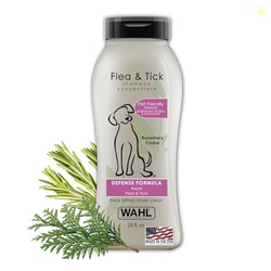 Wahl USA Flea & Tick Repelling Dog Shampoo  Defense Formula with Rosem