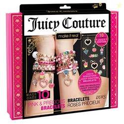 Make It Real - Juicy Couture Pink and Precious Bracelets - DIY Charm B