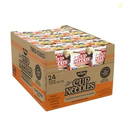 Nissin Cup Noodles Ramen Noodle Soup, Chicken Flavor 2.25 Ounce (Pack 