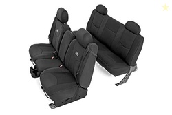 Rough Country Neoprene Seat Covers for Chevy Silverado & GMC Sierra 15