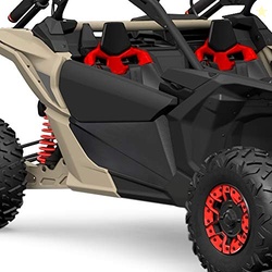 KEMIMOTO X3 Lower Doors, Lower Door Panels with Metal Frame compatible