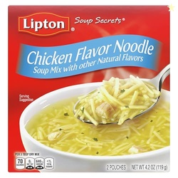 SOUP SECRETS Lipton Instant Soup Mix Chicken Flavor Noodle For a Warm 