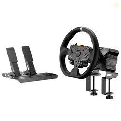 MOZA R3 Racing Wheel and Pedals Bundle for PC, 3.9Nm Direct Drive Whee