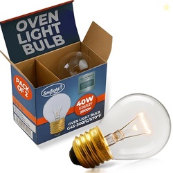 SouLight Oven Light Bulb  40 Watt Appliance Replacement Bulbs for Oven