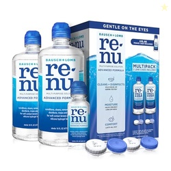 Renu Contact Lens Solution, Advanced Formula, Multi-Purpose Solution w