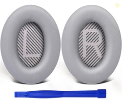 SoloWIT Ear Pads for Bose QC35/QC35 II Over-Ear Headphones, Softer Lea