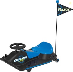 Razor Crazy Cart Shift Electric Go Kart for Kids Ages 6+ - 12V Driftin