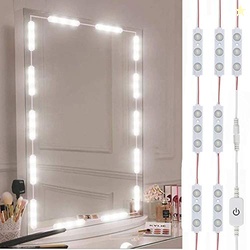 Led Vanity Mirror Lights, Hollywood Style Vanity Make Up Light, 10ft U