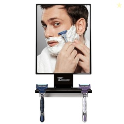 ToiletTree Products Fogless Shower Mirror - Anti-Fog Mirror - Adjustab