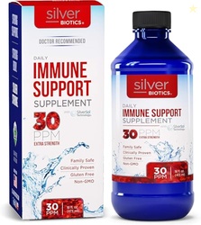 Silver Biotics 30 PPM Extra Strength Daily Immune Support Supplement w