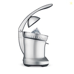 Breville BCP600SIL, Citrus Press Motorized Juicer Machine, Silver