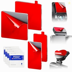 4-Pack Double-Sided Adhesive Pads for Dash Cam Mount  Heat-Resistant H
