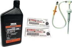 YAMAHA Yamalube OEM Outboard Gear Lube Kit w/Pump, ACC-GEARL-UB-QT Low